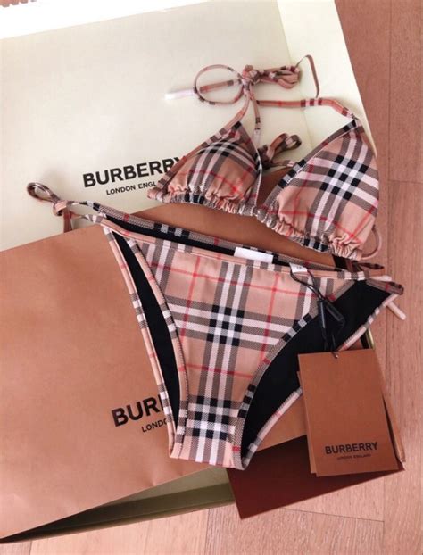 burberry women's bikini